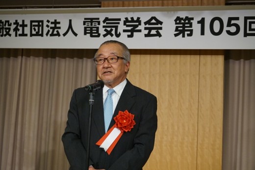 電気学会業績賞を受賞した高橋健彦教授